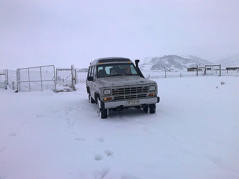 Snow at Ruffel Road